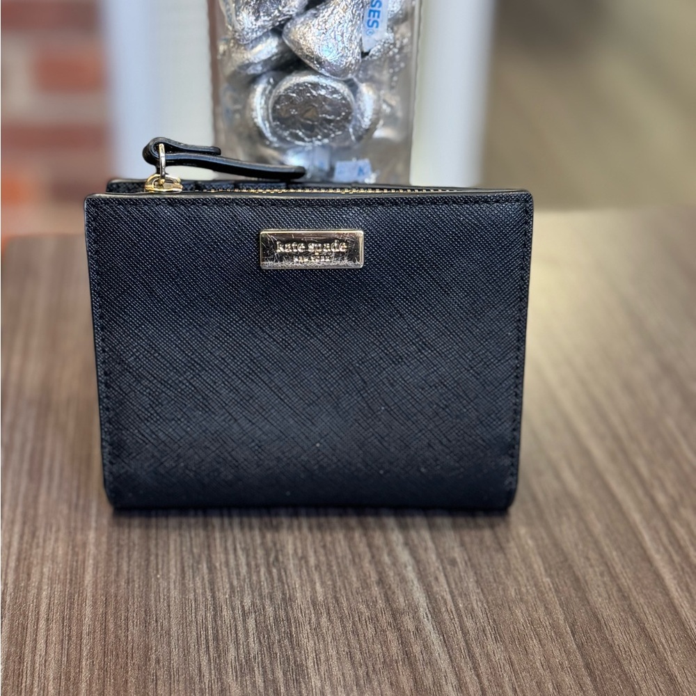 Kate Spade Black Leather Wallet
